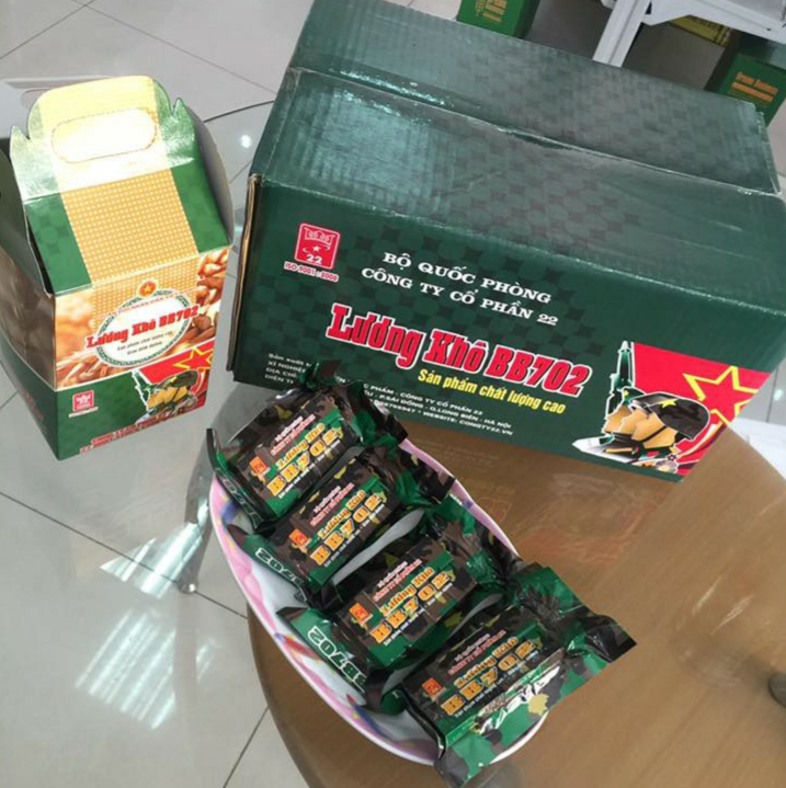 Lương Khô BB702- Loại 1 Thùng (6 HỘP)- TPHCM