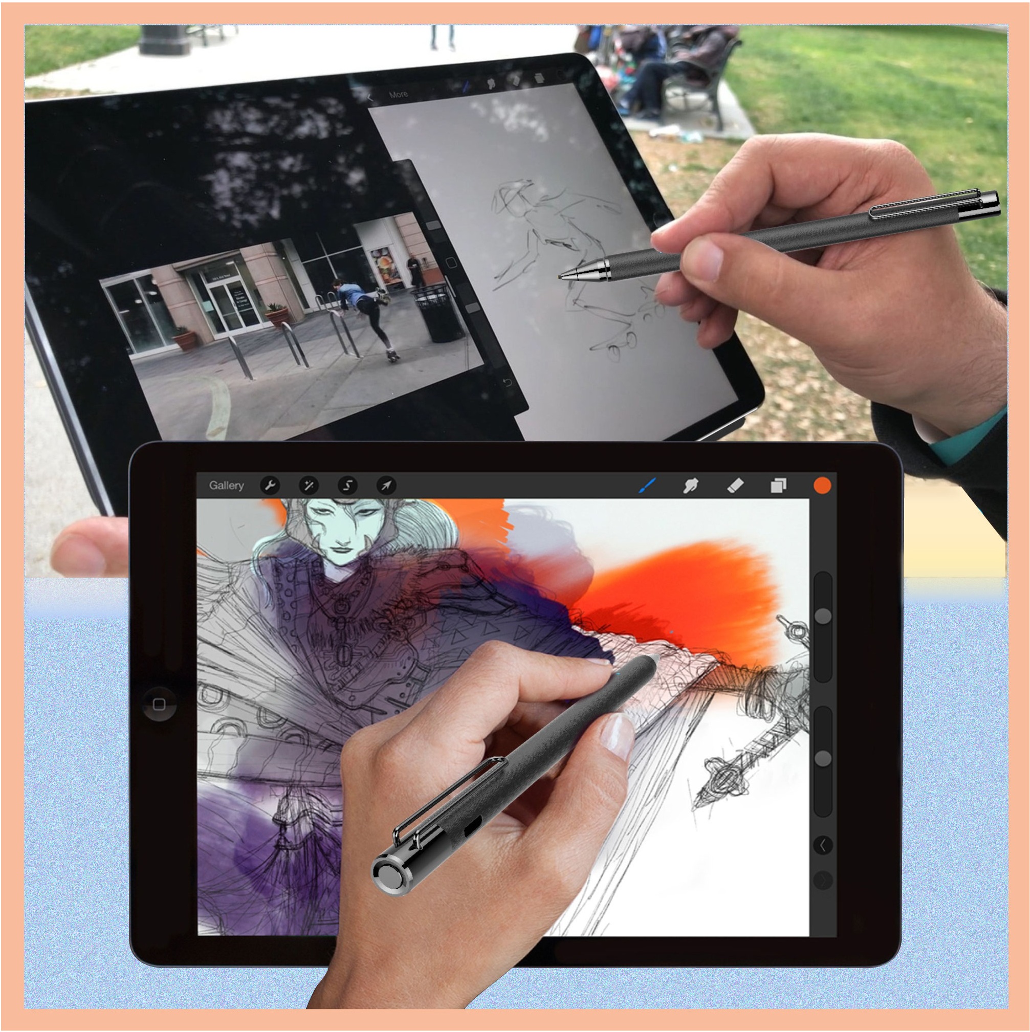 Bút cảm ứng ACTIVE Stylus Pen cho Điện thoại, Tablet