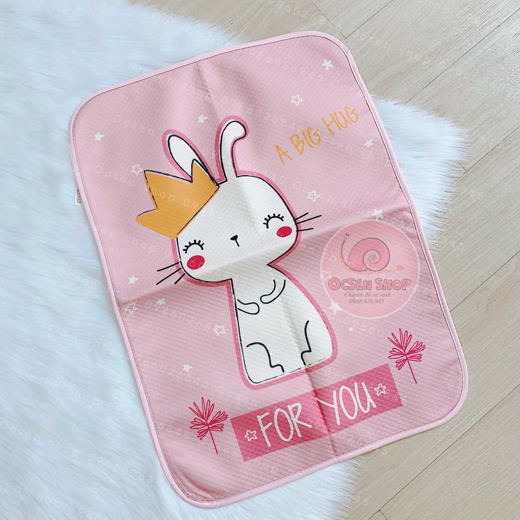 Chiếu lót chống thấm sợi tre 4D cho bé