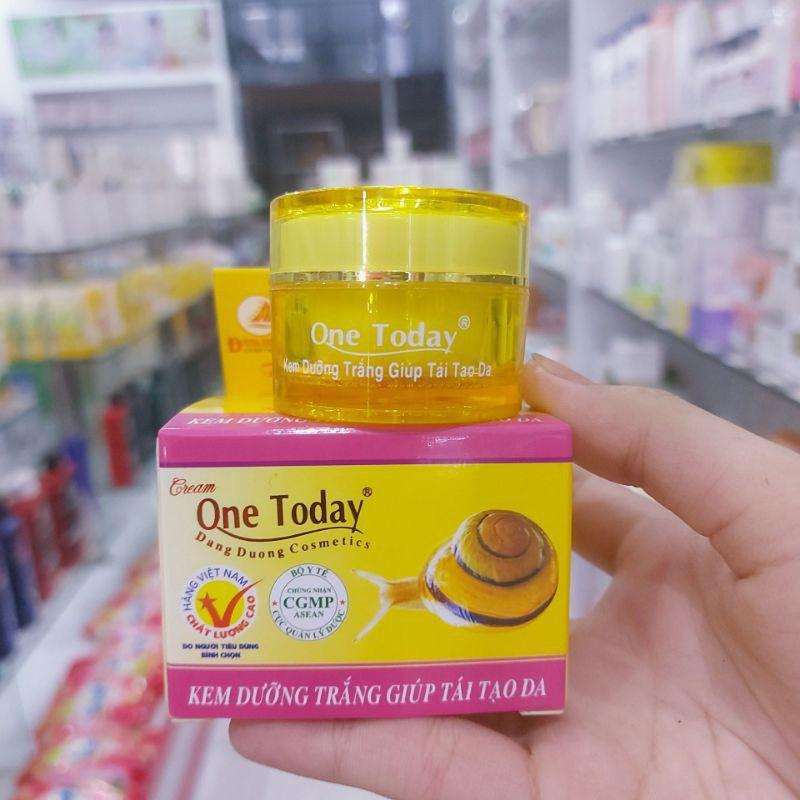 Kem dưỡng trắng da tái tạo da one today 9g