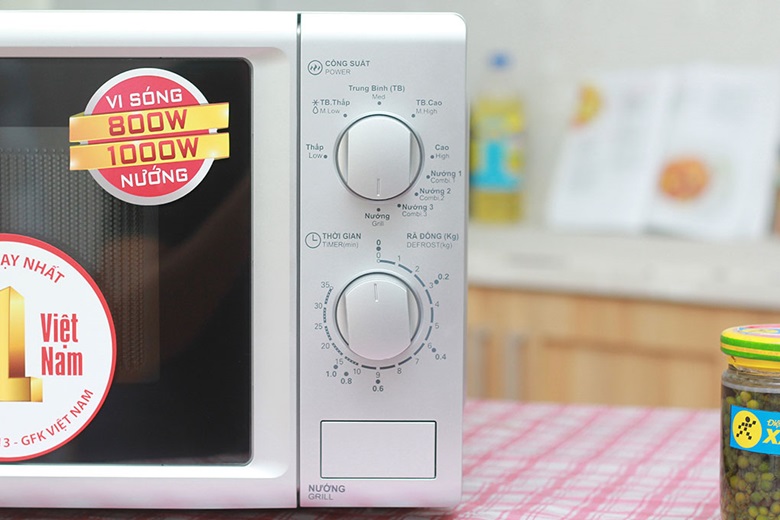 Lò vi sóng Sharp có nướng R-G226VN - 20 lít