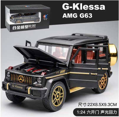 Mô hình xe ô tô mercedes-benz g63 tỉ lệ 1:24