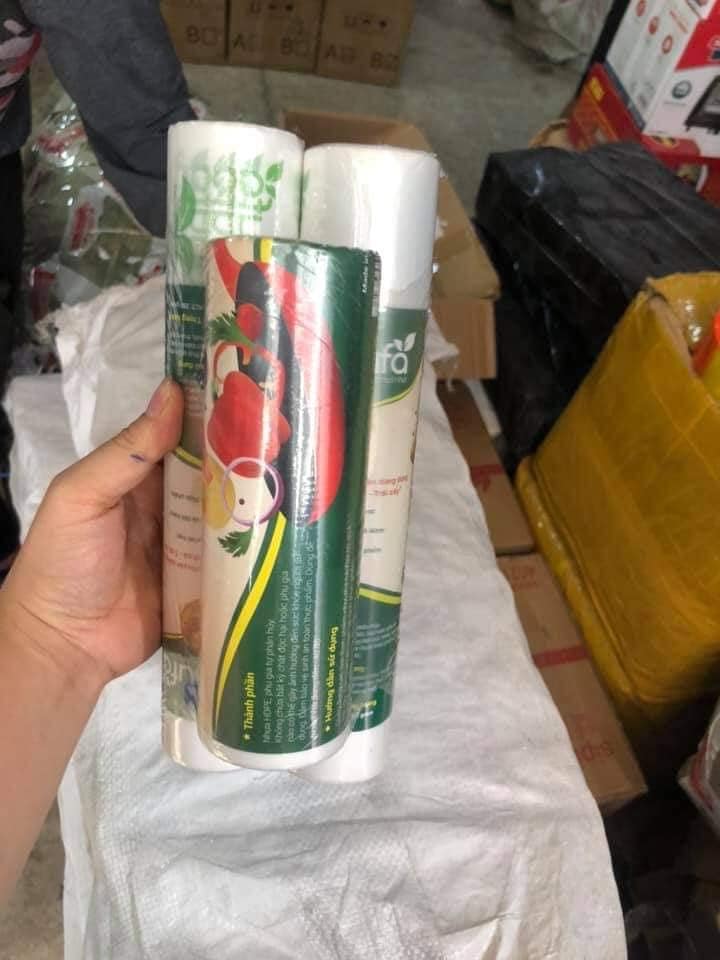 SET 3 CUỘN TÚI ĐỰNG THỰC PHẨM TỰ HỦY SINH HỌC