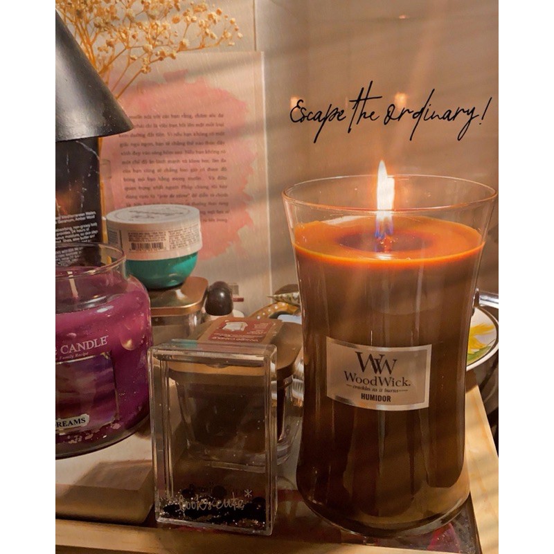 Nến thơm bấc gỗ woodwick