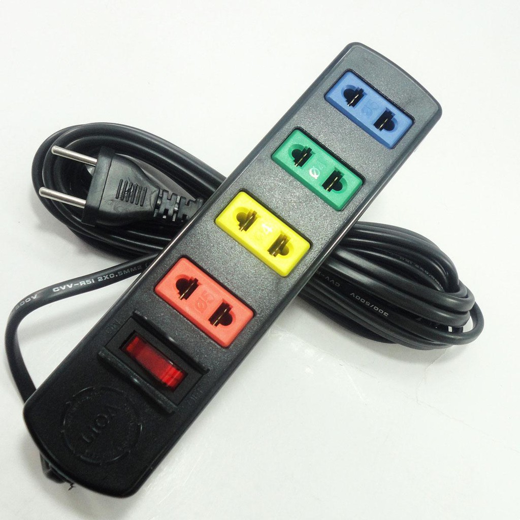 Ổ cắm nối 4 lỗ Lioa