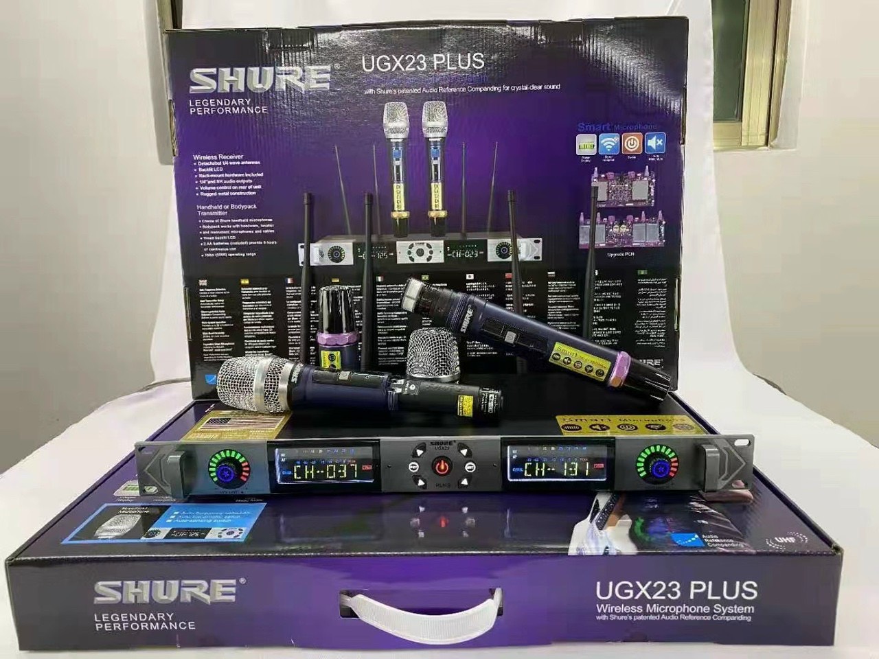 MICRO SHURE UGX 23PLUS ( LOẠI 1)