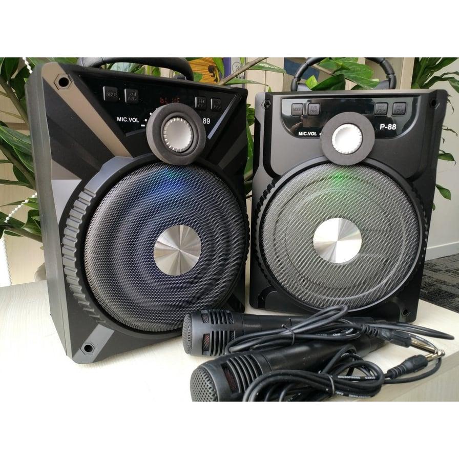 Loa Bluetooth P88 / P89 Tặng Micro Hát Karaoke