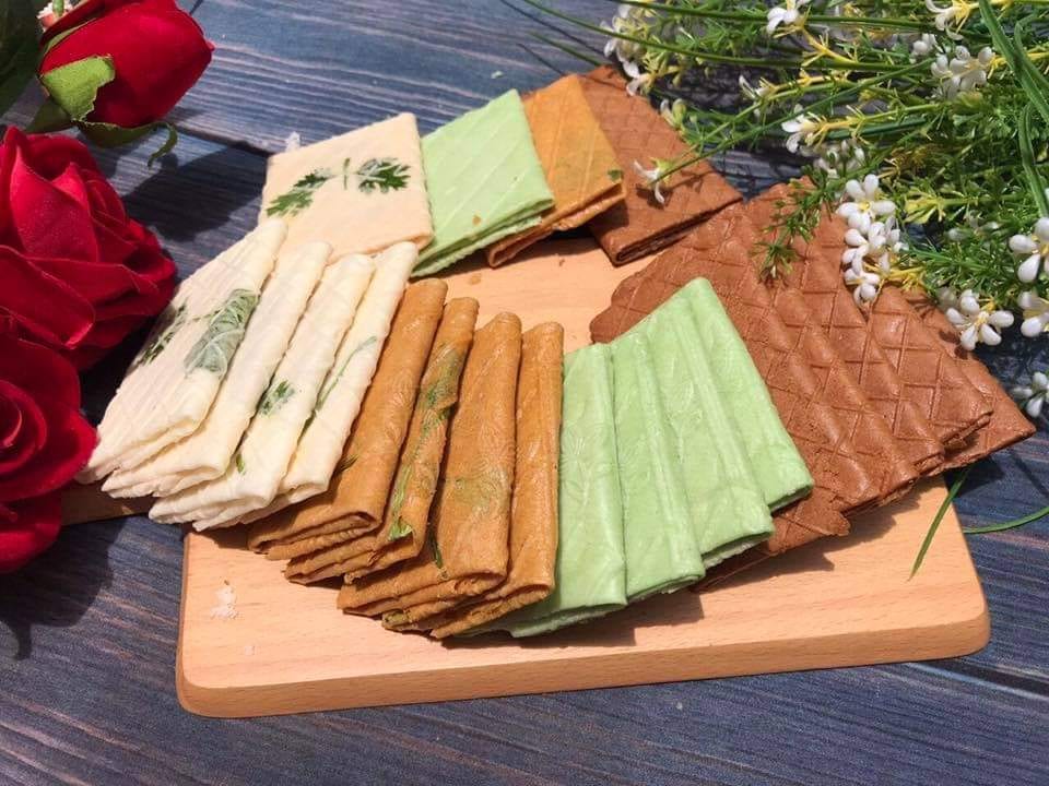 Bánh kẹp mix 4 vị - siêu ngon 1 kg
