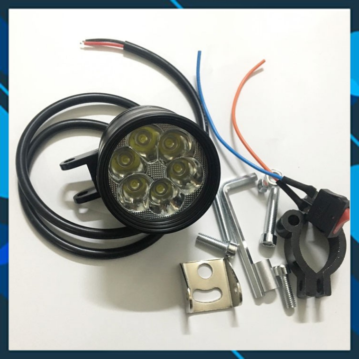 Đèn trợ sáng L6 ngắn-đèn pha led L6 ngắn siêu sáng 6 x 5W-Đèn trợ sáng L6 Ngắn 3 chế độ có Passing,Sản Phẩm Chất Lượng, Gian Hàng Uy Tín