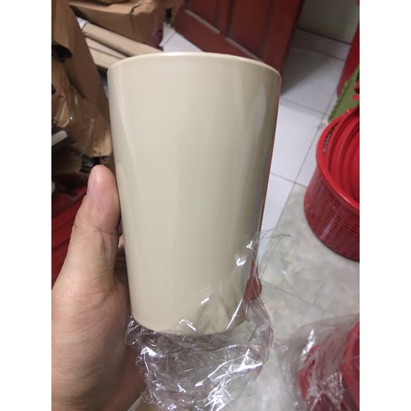 Combo 10 cốc nhựa phíp, ly nhựa Song Long dung tích 300ml - Tự chọn màu