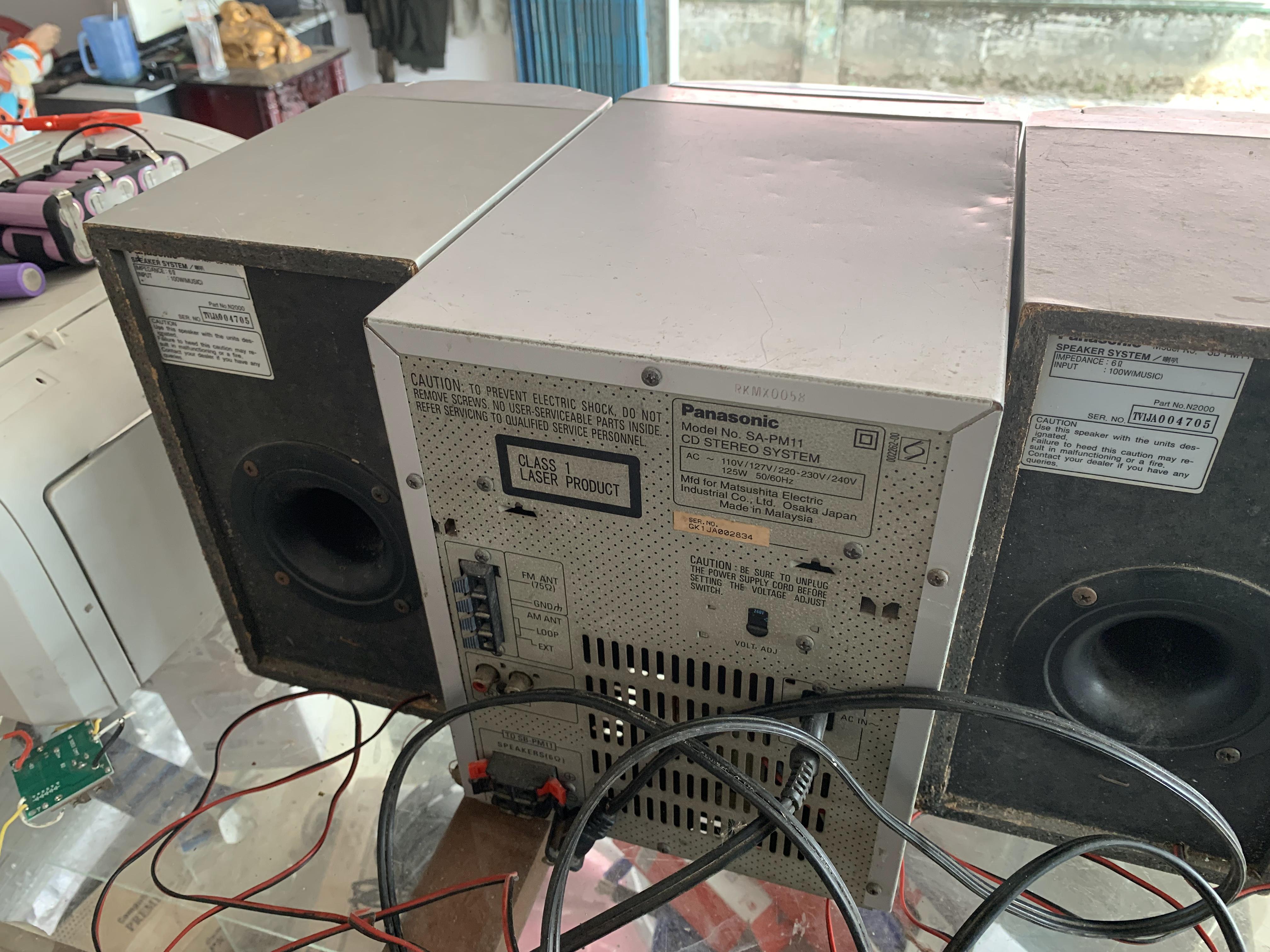 Dàn âm thanh Panasonic SA-PM11