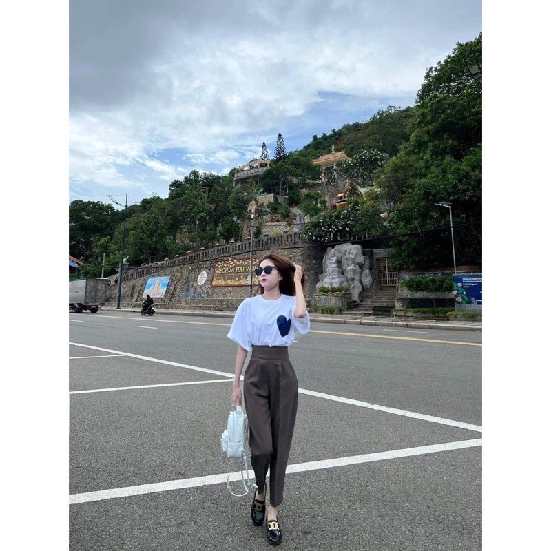 QUẦN BAGGY CẠP V LƯNG CAO