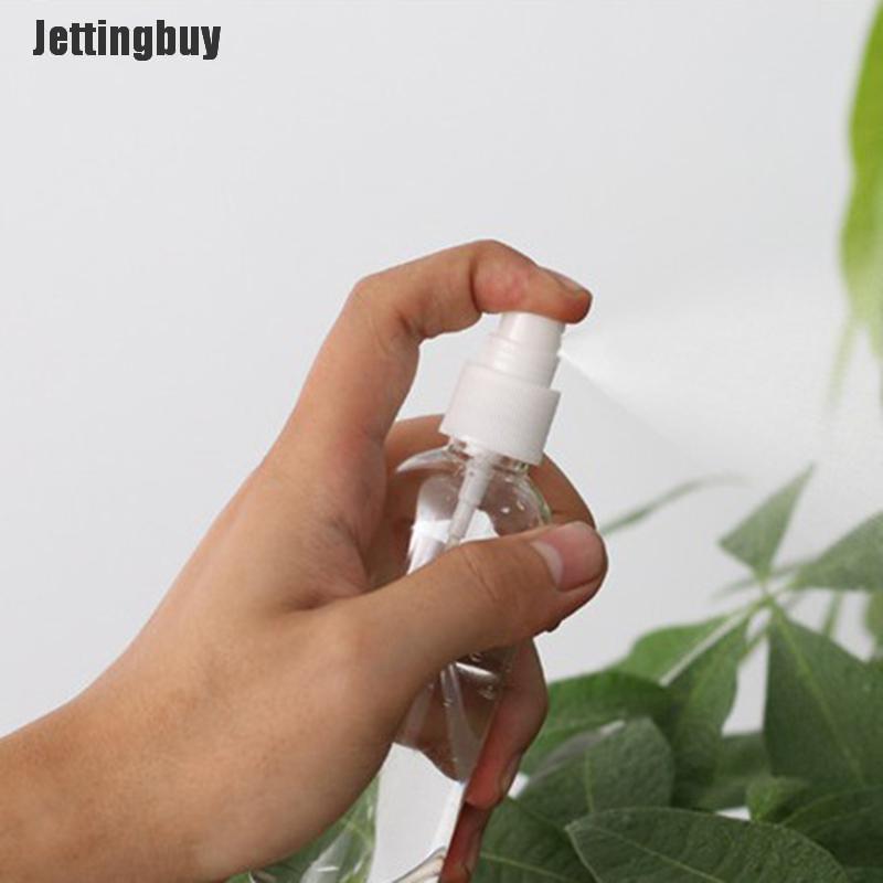 Jettingbuy Chai Rỗng Xịt Nhựa Trong Suốt Cầm Tay Chai Mini Xịt Nước Hoa Dạng Lỏng