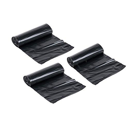 1 Kg bao đựng rác size tiểu màu đen (3 cuộn)