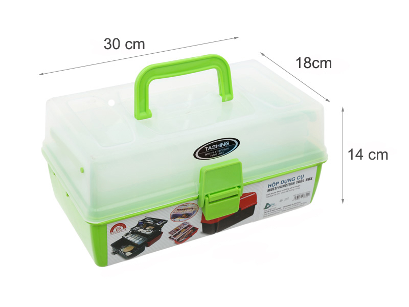 Cốp nhựa đựng dụng cụ Nails Mi