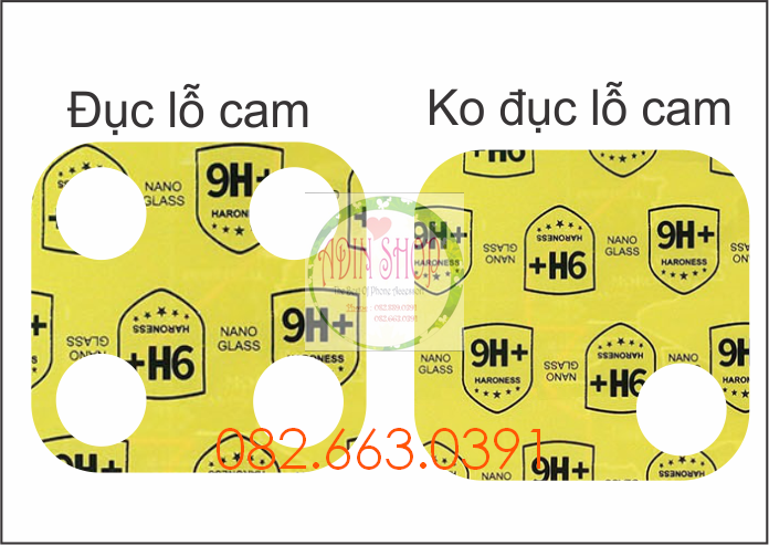 Cường lực camera Realme Narzo 30A nano siêu bền