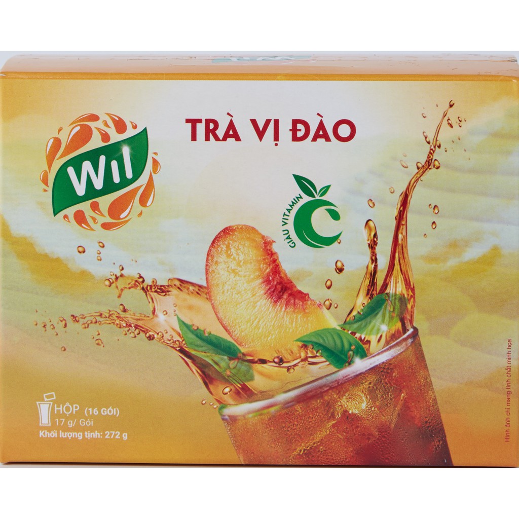 TRÀ VỊ ĐÀO WIL - Hộp 272g