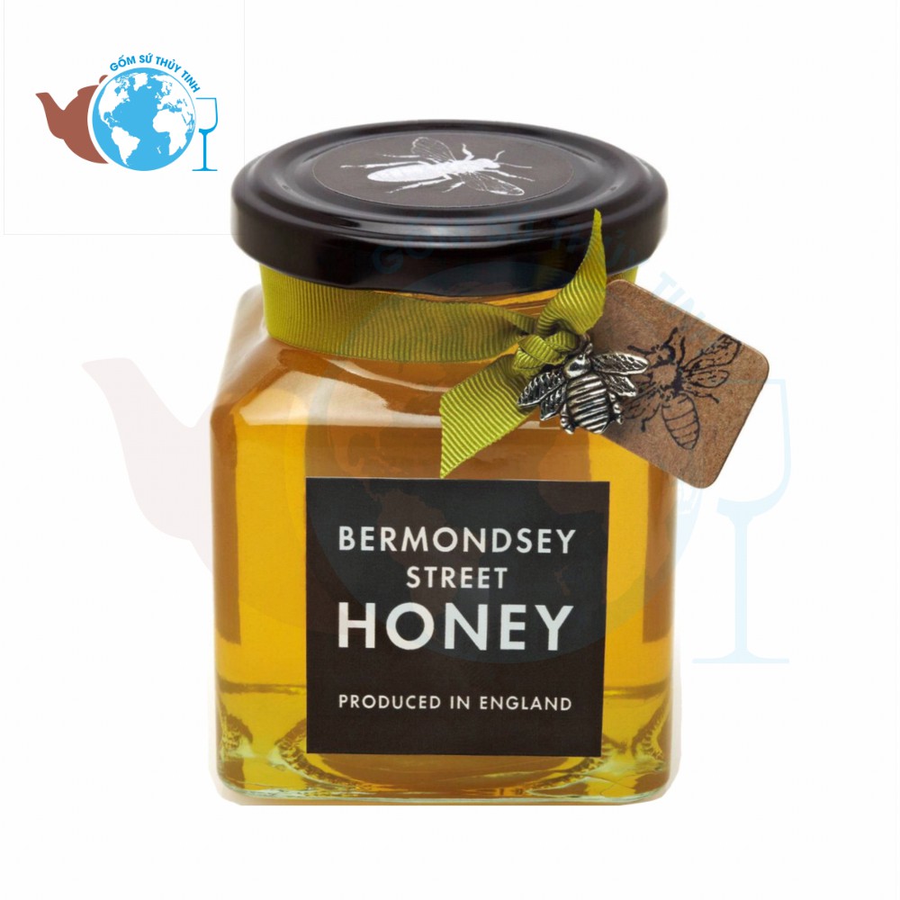 [HCM]Hũ Thủy Tinh Vuông 280ML Đựng Thực Phẩm