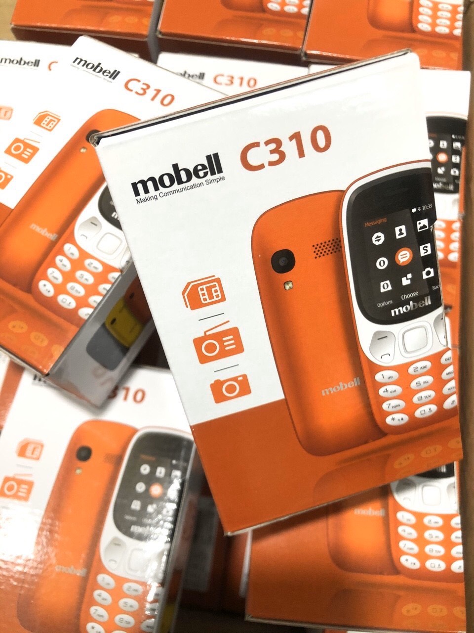 Điện thoại Mobell C310 mới full box Bảo hành 12 tháng