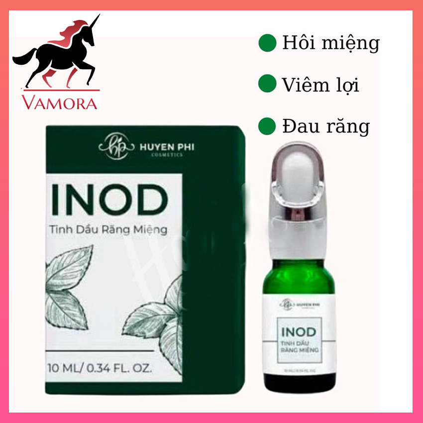 Vamora - tinh dầu hôi miệng inod huyền phi, hết hôi miệng, nhiệt miệng, viêm lợi, sâu răng, cho hơi thở thơm tho, the mát như kẹo bạc hà, không cần xịt thơm miệng, trấng răng tự nhiên