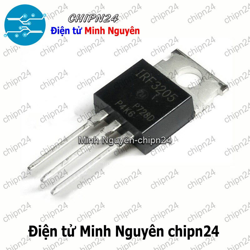 [2 con] (M1) Mosfet IRF3205 TO-220 110A 55V Kênh N (F3205 3205) - [Chọn Loại] - HHH.00472