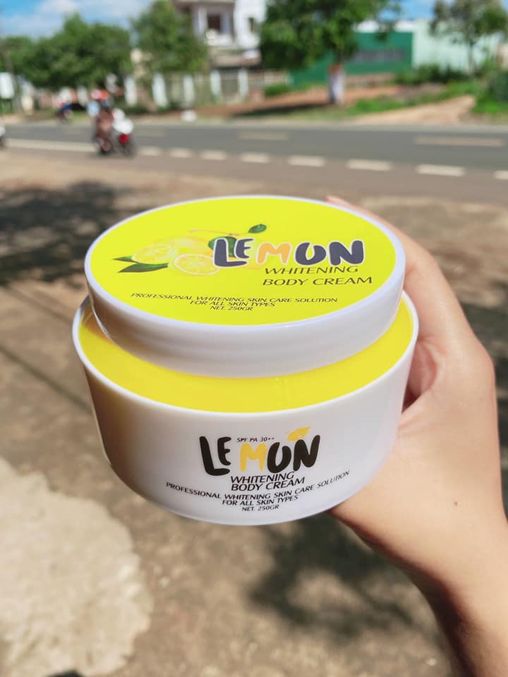 BODY LEMON chanh Qlady tặng kèm nước hoa mini
