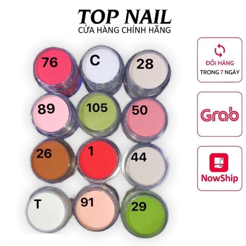 Hũ bột đắp nặn hoa,đắp móng 10g