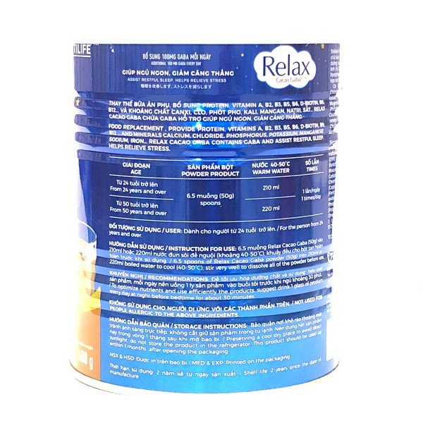 Sữa Bột ReLax  400gr