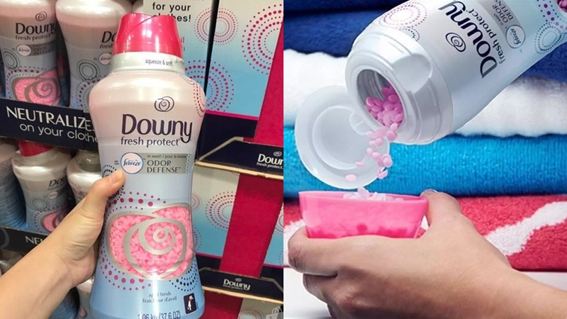 Viên xả vải Downy Fresh Protect 1.06kg