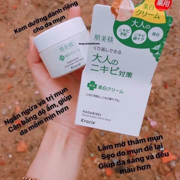KEM ĐÁNH BAY MỤN - DƯỠNG TRẮNG KRACIE