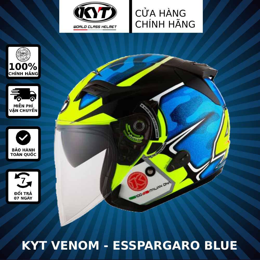 Mũ bảo hiểm KYT Venom Espargaro