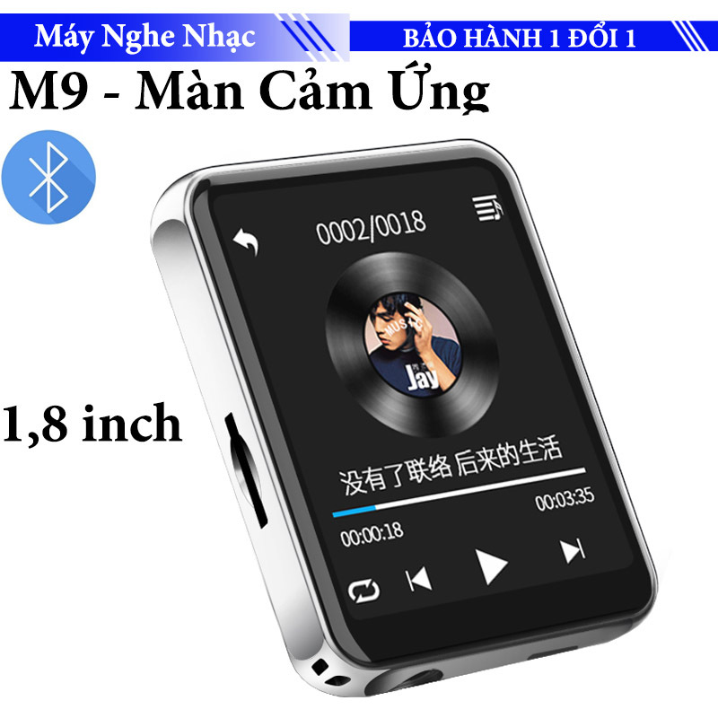 Máy nghe nhạc Ruizu M9 MP3 có Bluetooth cao cấp Ruizu M9 - Hifi Music Player - Màn hình cảm ứng 1.8inch - Lossless