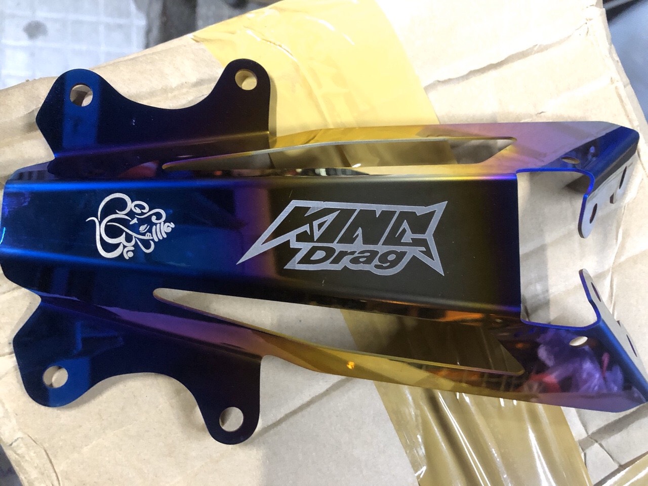 Ốp reserved after King drag titanium for exciter 150 - Ex150