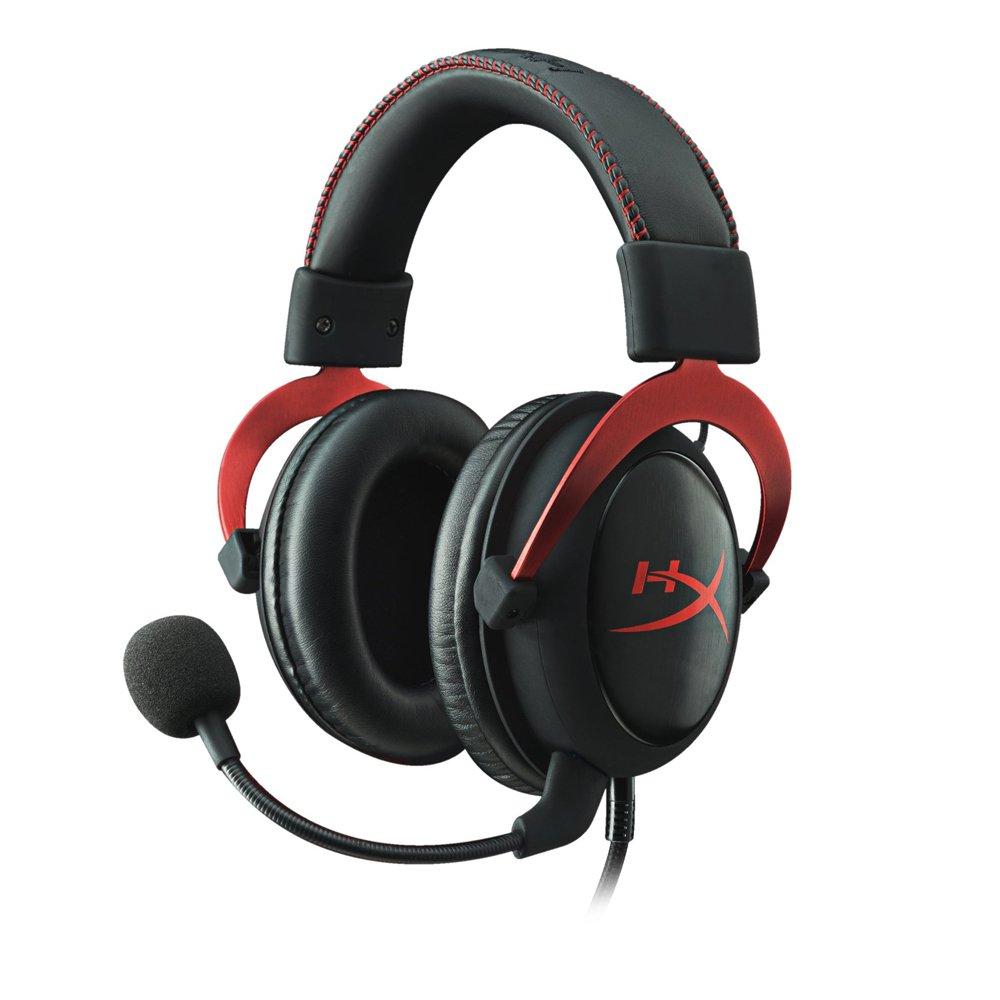 [Bảo Hành 2 Năm] Tai nghe HyperX Cloud II RED Pro Gaming Headset (Kèm Soundcard 7.1)