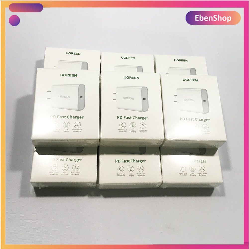 Cốc sạc nhanh UGREEN sạc nhanh PD 20W CD137