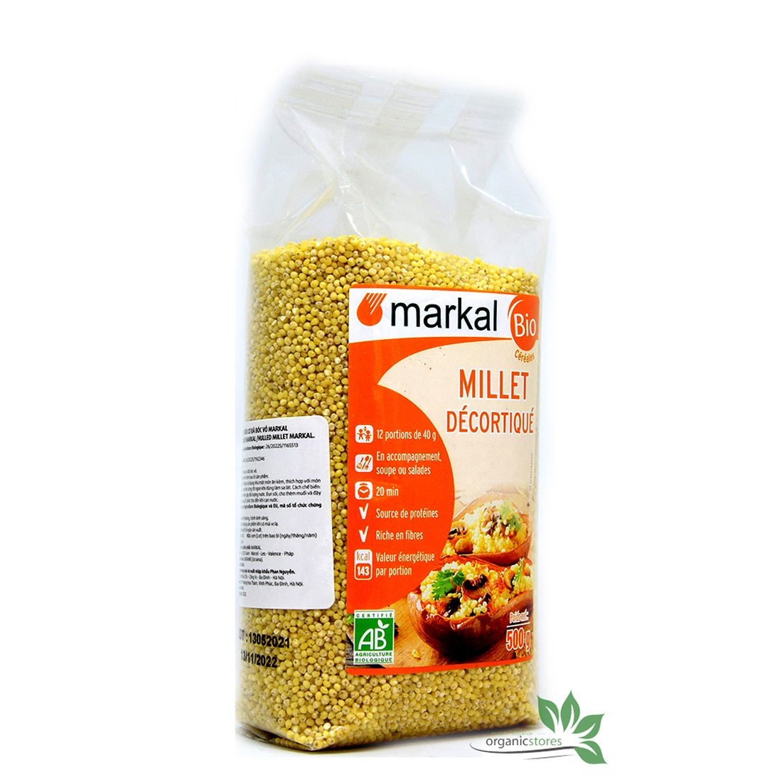 Hạt kê vàng hữu cơ Sotto/Markal