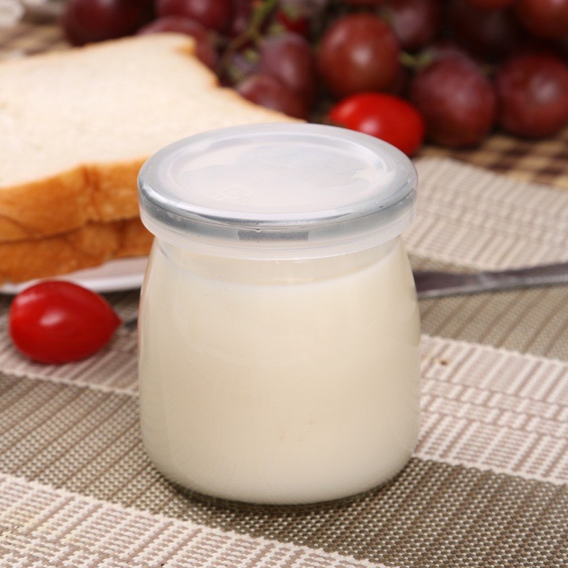 Bộ 6 hũ thủy tinh đựng sữa chua, thưc phẩm 200ml