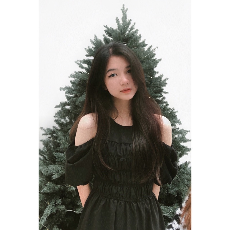 Đầm chun eo Julie form dài