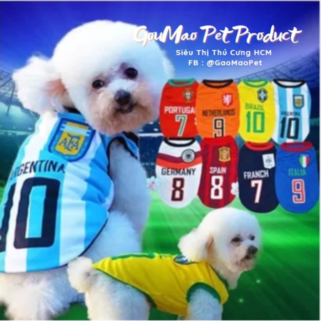 [Mã PET20K giảm 20K đơn 250K] Áo ba lỗ thể thao cho chó mèo