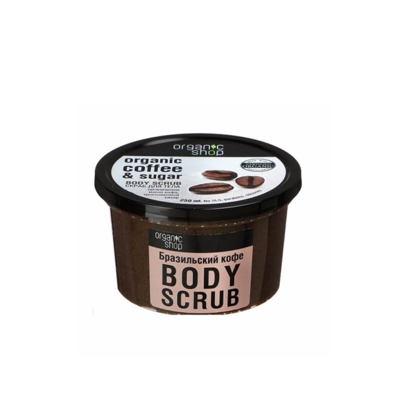 Tẩy da chết tẩy da chết Body Organic Shop dưỡng da trắng sáng của Nga chất lượng đảm bảo an toàn cho người dùng và cam kết hàng đúng như mô tả giá rẻ