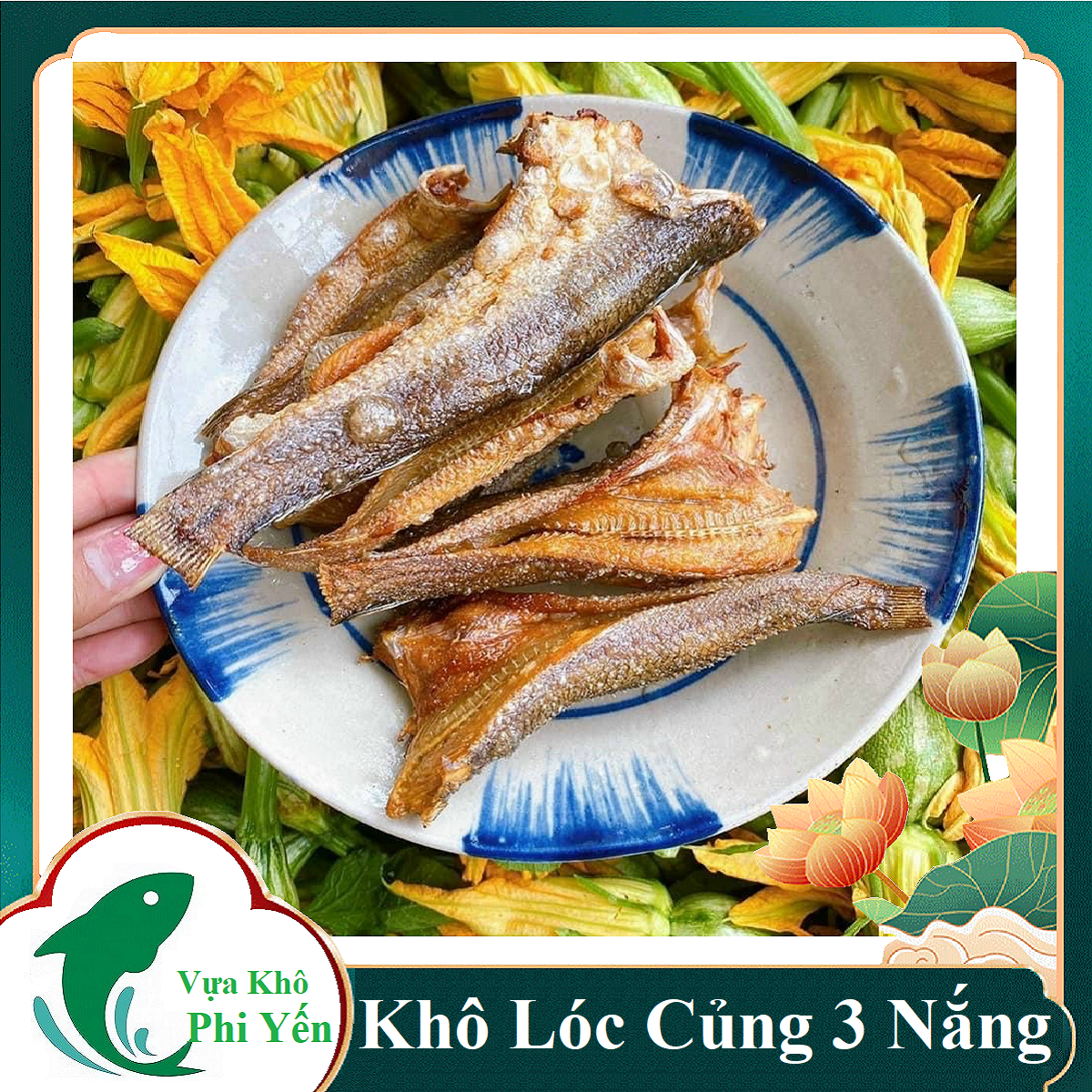 Khô cá lóc bống-cá đồng- khô cá lóc cửng non -cá lóc cửng