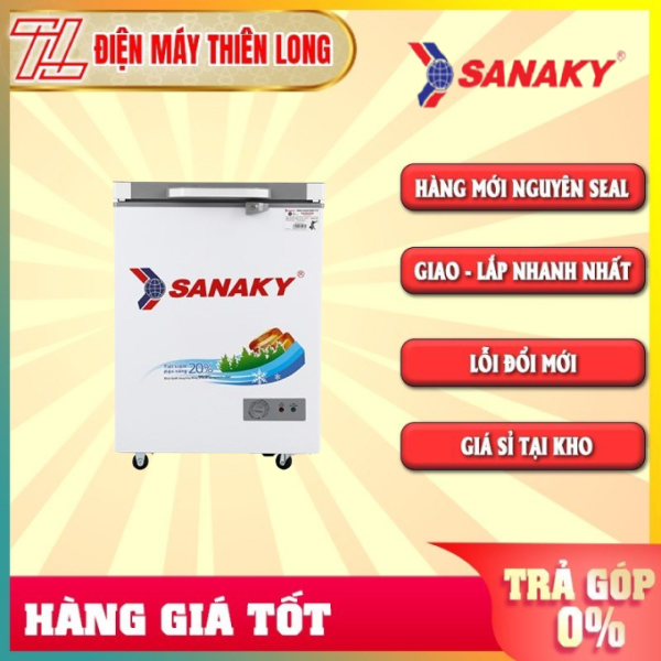 Tủ đông sanaky vh-1599hyk - trả góp 0% - giao toàn quốc - ngoài hcm tính phí