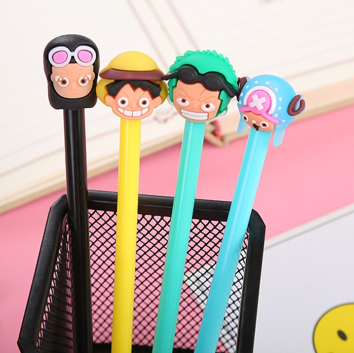[HCM]Combo 5 bút cute +1 bóp viết hoạt hình (chat chọn mẫu)