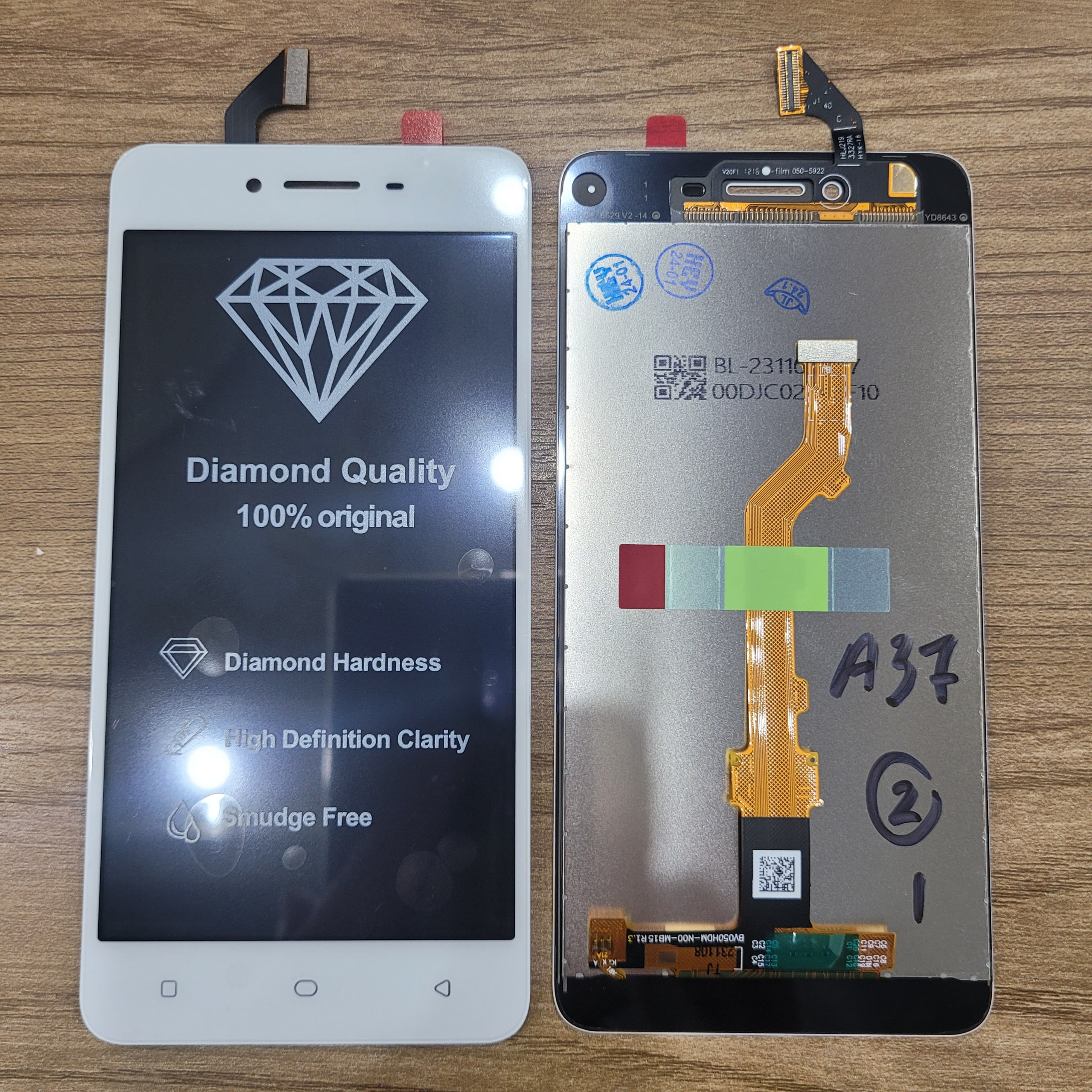 Compatible Screen Op A37 / Neo 9 (Free Glue + Tempered Glass)
