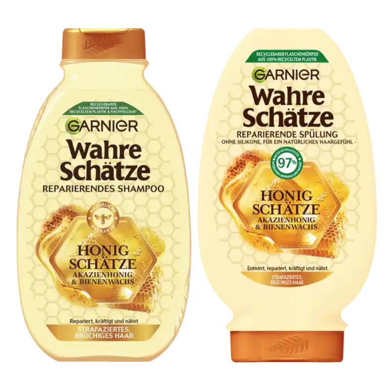 Dầu gội, kem ủ tóc Garnier Wahre Schatze - Hàng Đức