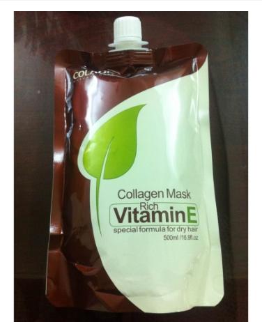 [HCM]Hấp Túi Colatin Vitamin E – Keratin Mask 500ml