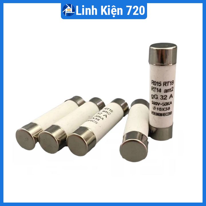 Cầu Chì Sứ 10x38mm 500V dòng