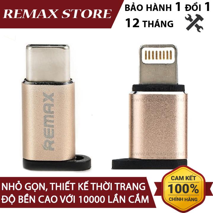 Đầu chuyển từ microusb sang type c remax ra-usb1