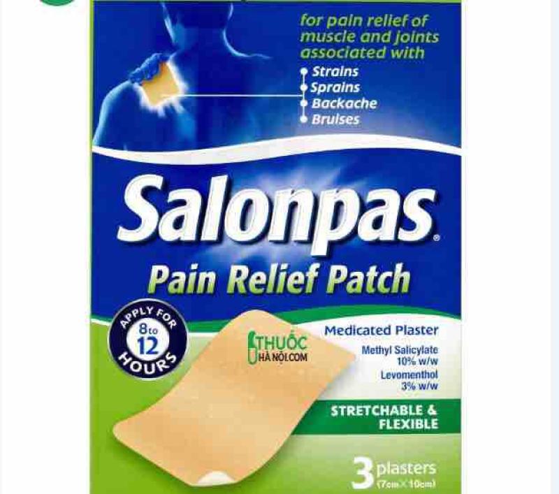 Combo 5 hộp Salonpas (Hộp 3 miếng) tốt nhất