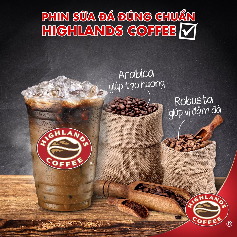 Cà Phê Highlands Coffee bột Truyền Thống (1kg)